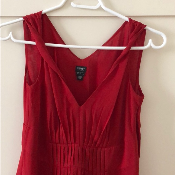 Esprit red dress - Picture 2 of 6